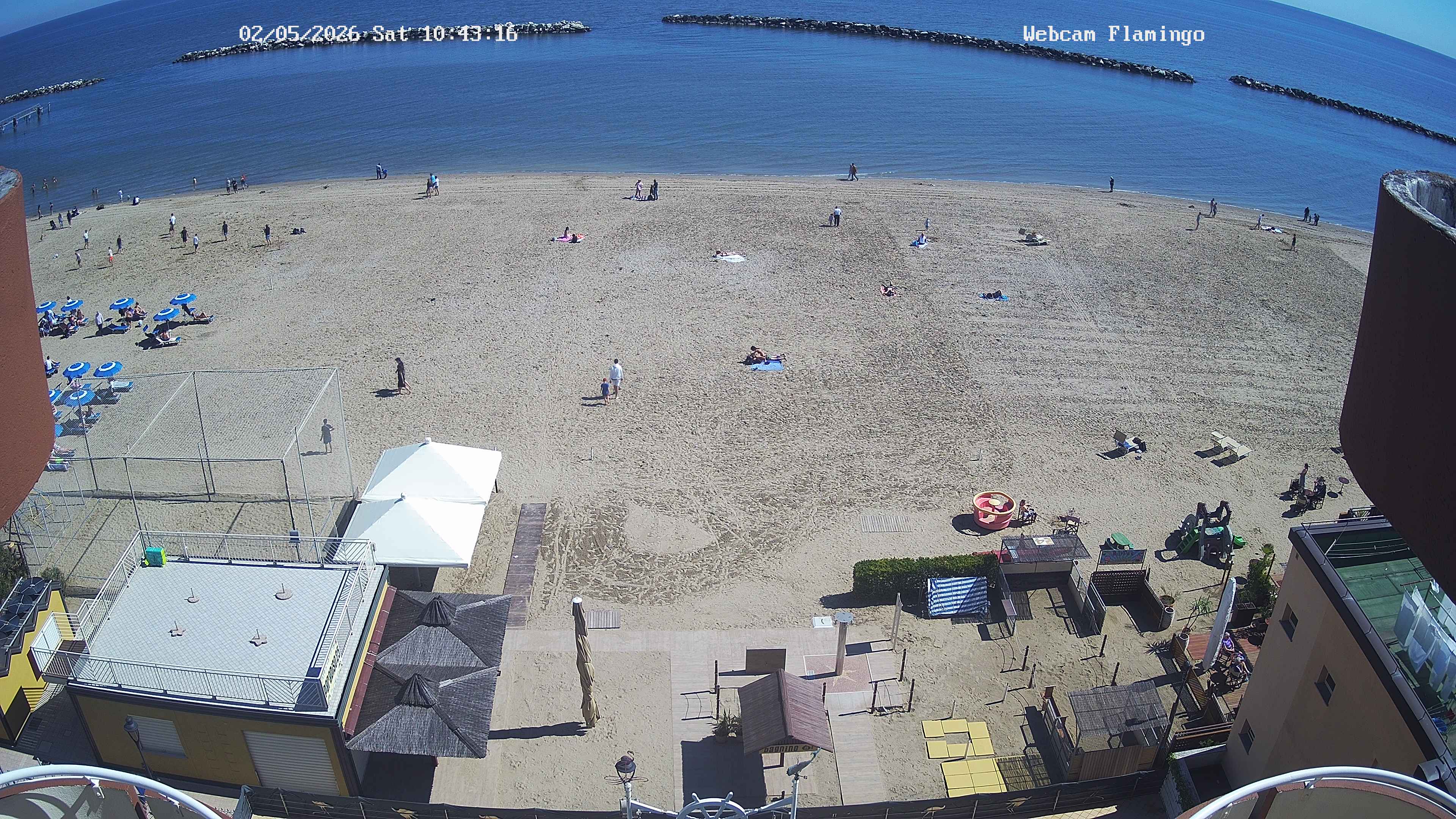 immagine della webcam nei dintorni di Torre Pedrera: webcam Gatteo