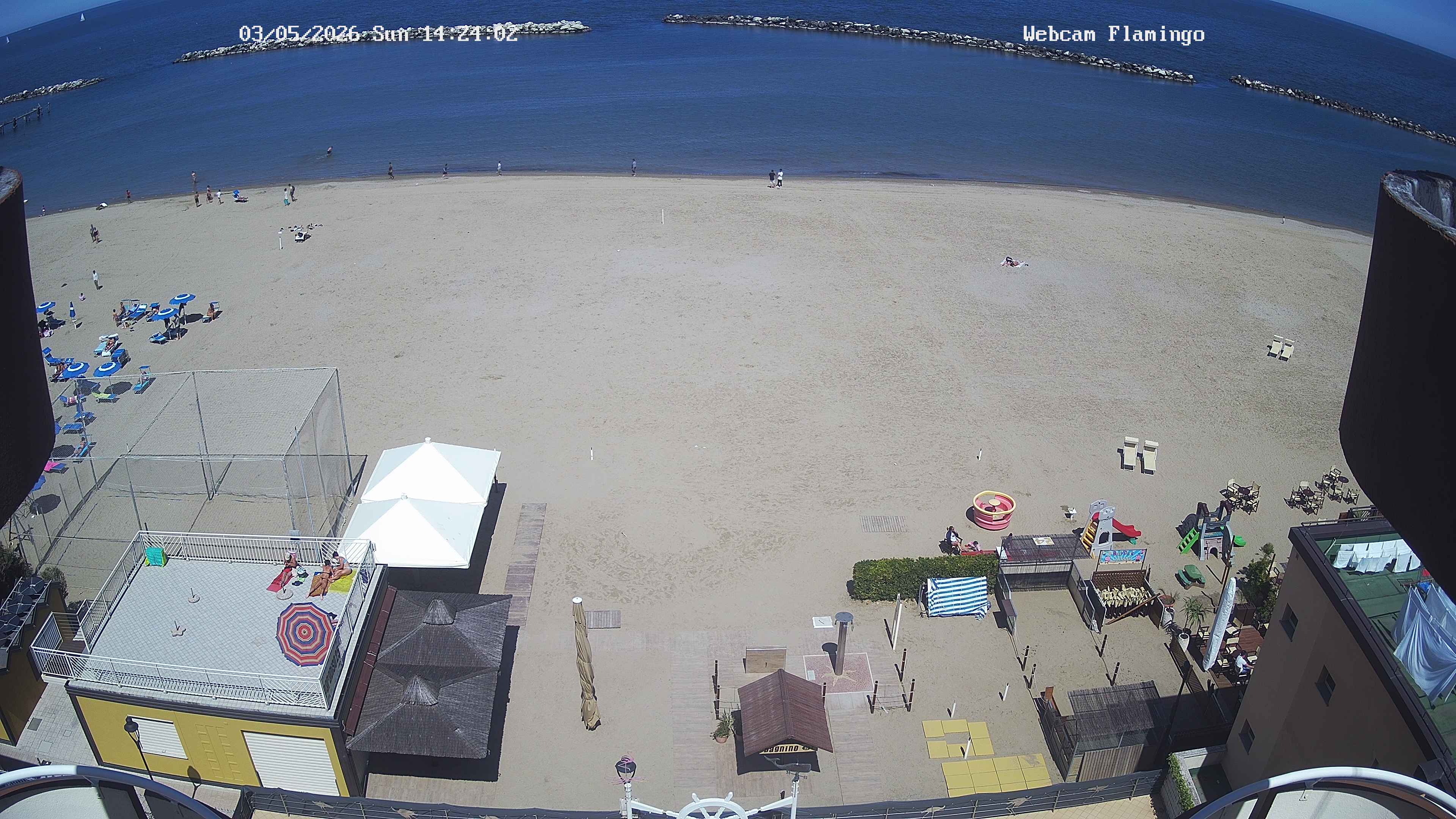 immagine della webcam nei dintorni di Marebello: webcam Gatteo