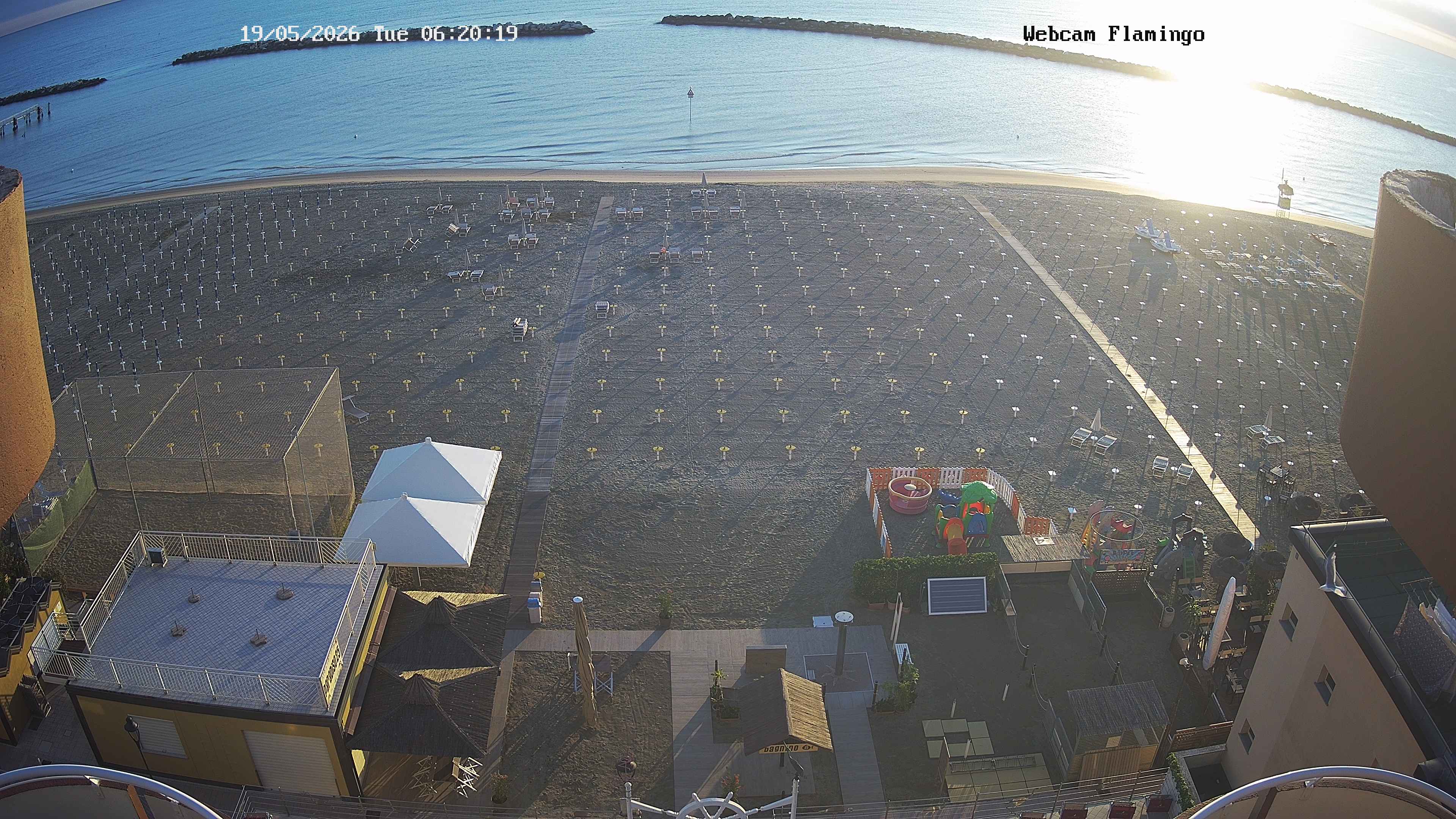 immagine della webcam nei dintorni di Santarcangelo di Romagna: webcam Gatteo